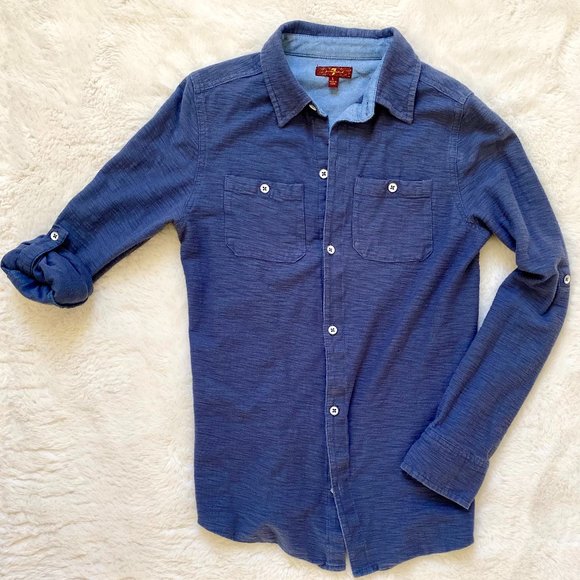 7 For All Mankind Buttondown Shirt - Unisex - Picture 1 of 6